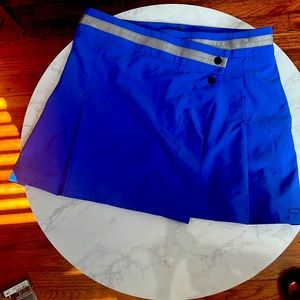 Pleated athletic skirt